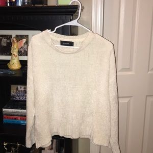 MinkPink Comfy White Sweater